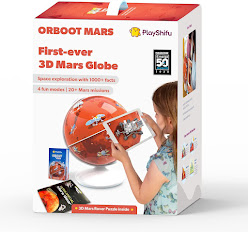 PlayShifu Interactive Science Kit - Orboot Mars (Globe + App) Explore Planet Mars | Educational Toys