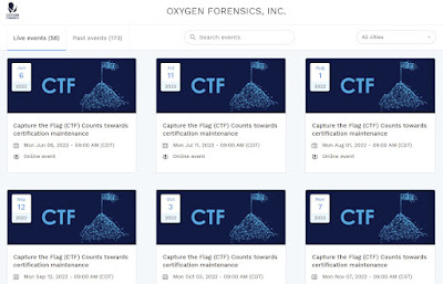 OXYGEN FORENSICS CTF