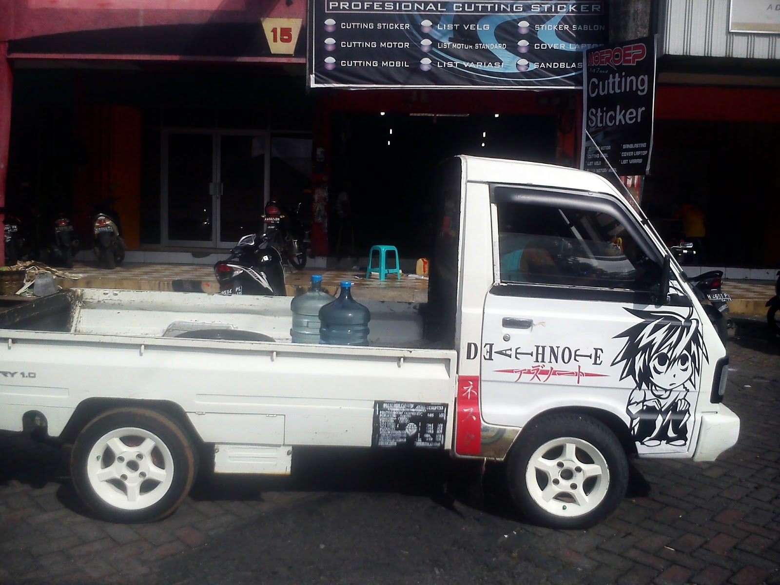 Top Desain Cutting Sticker Mobil Pick Up Terbaru Modifotto