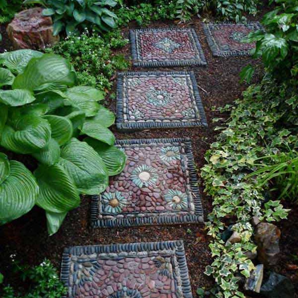 13 Batu  Stepping Stone Pijakan  Taman  Yang Unik