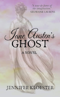 Book cover: Jane Austen's Ghost by Jennifer Kloester