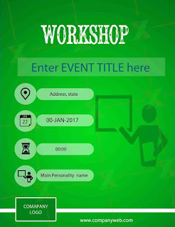 Workshop Poster Design Green