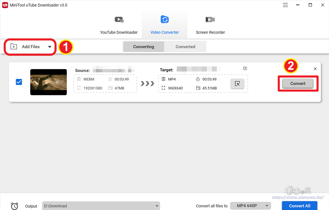 MiniTool uTube Downloader 批量下載YouTube