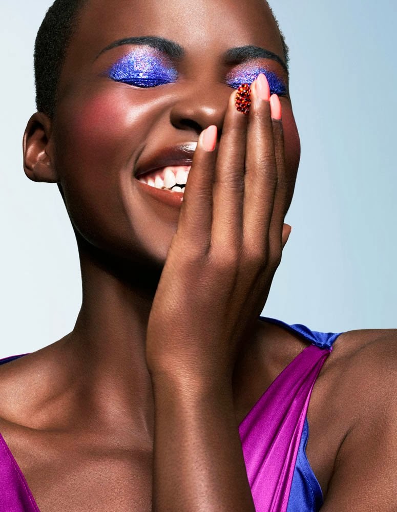 Lupita Nyong'o Does Beauty for ESSENCE Magazine, March 2014