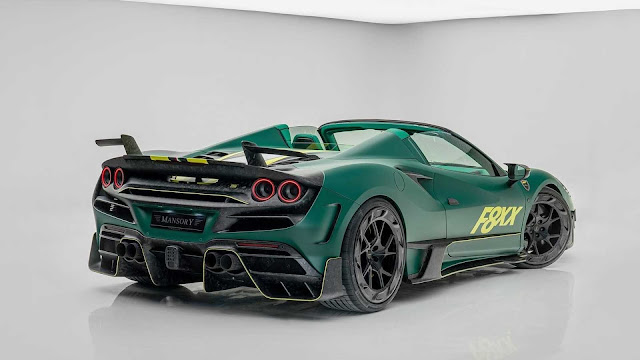 Mansory F8XX Ferrari F8 Tributo Goes Wilder With Spider Version