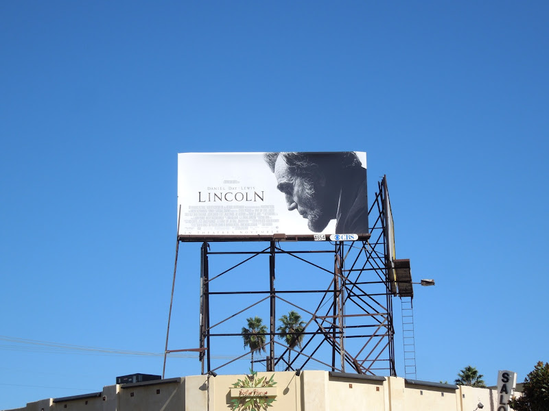 Lincoln movie billboard