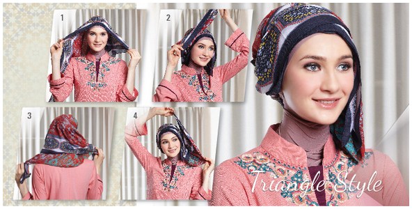 Tips Cara Memakai Hijab Segi Empat Yang Nyaman Untuk Bekerja by Shafira