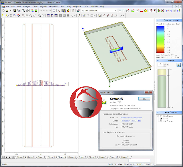 Rocscience Settle 3D