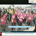 Olive Lembe Kabila en mode sportive a parcouru 5 Km au Gabon dans le cadre de la lutte contre le Cancer (vidéo)