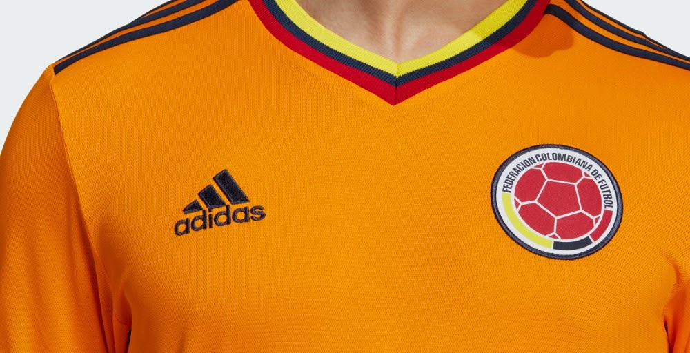 Orange Colombia 2023 Icon Jersey Released Footy Headlines