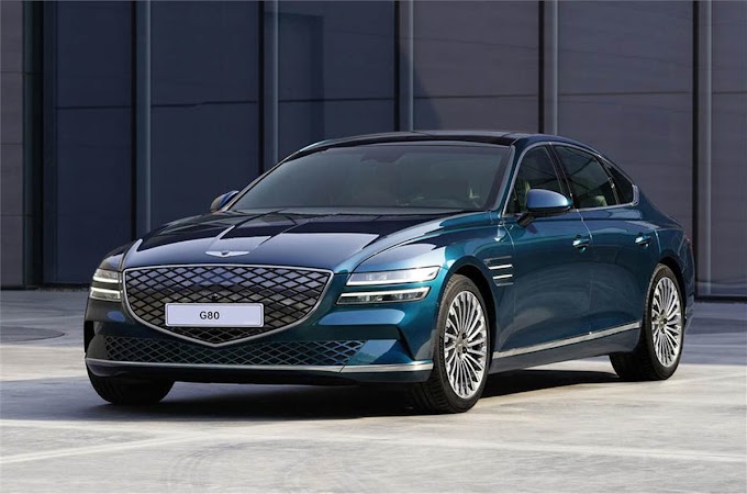 Fully Electric Genesis G80 revealed !