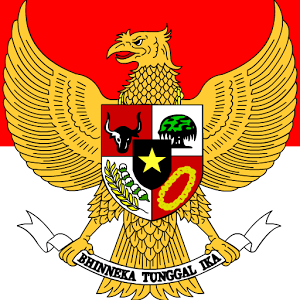 gambar garuda pancasila berwarna