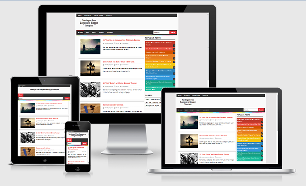 Tandingan Responsive Blogger Template