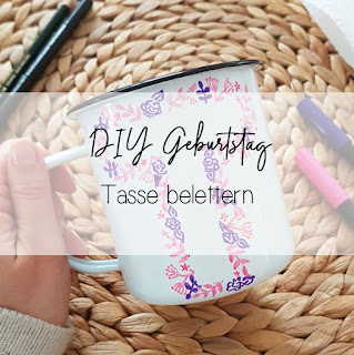 DIY Tasse belettern