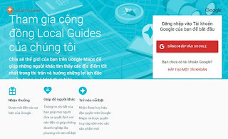 cach tao tai khoan de dang ky tham gia local guides - nguoi huong dan dia phuong