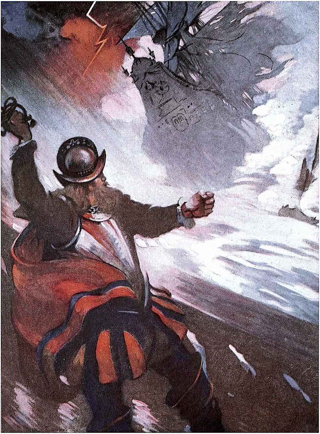 a Thornton Oakley illustration 1920
