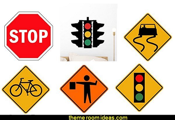 Road Signs wall decal stickers Road Signs wall decorations Road Signs wall decor