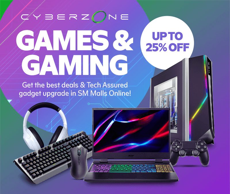 SM Cyberzone offers up to 25 percent off on your favorite PC or PC parts!