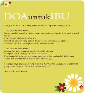 doa untuk ibu