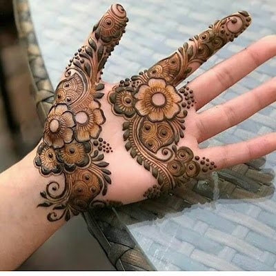 New and Latest Mehndi Design Simple and Easy Collection