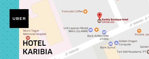 Peta Alamat Uber Medan