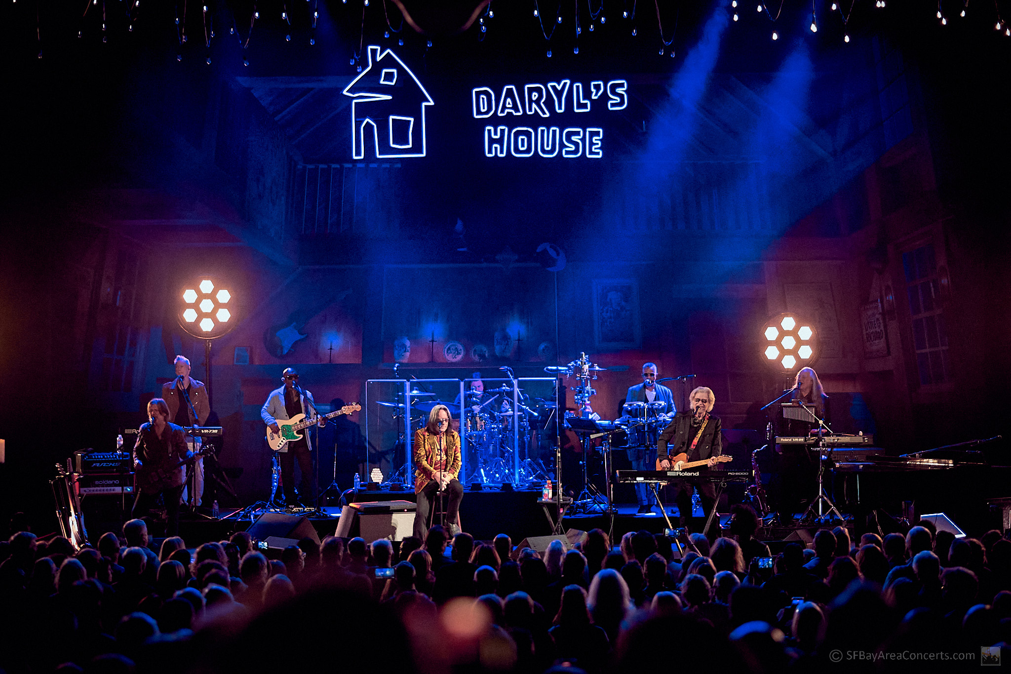 Daryl Hall & Todd Rundgren @ the Golden Gate Theater (Photo: Kevin Keating)