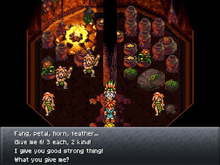 The trading hut of Ioka Village in Chrono Trigger.