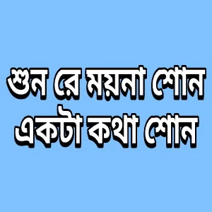 Shonre Moyna Shon Lyrics (শোনরে ময়না শোন) By Rakib Musabbir | Bangla New Song 2019
