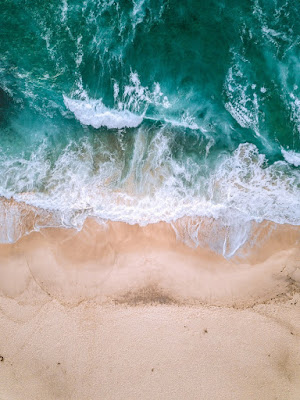 Aerial Photography of Seashore | Nature is Beautiful | High Resolution