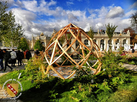 NANCY (54) - Photo du jardin éphémère de la Place Stanislas 2017 !