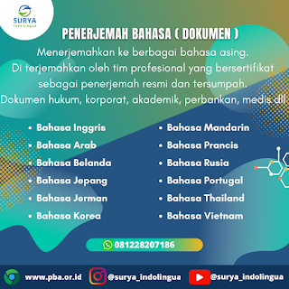 jasa penerjemah