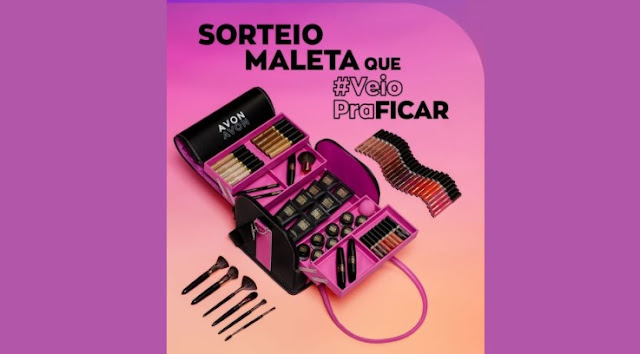 sorteio maleta de maquiagem Power Stay