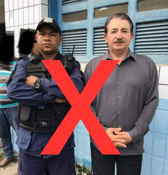 Dr. Magno X Comandante da Guarda.    Nesta Queda de Braço, Comandante mostra que está tendo mais força