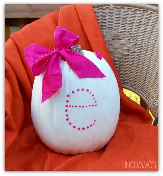 baby shower pumpkin