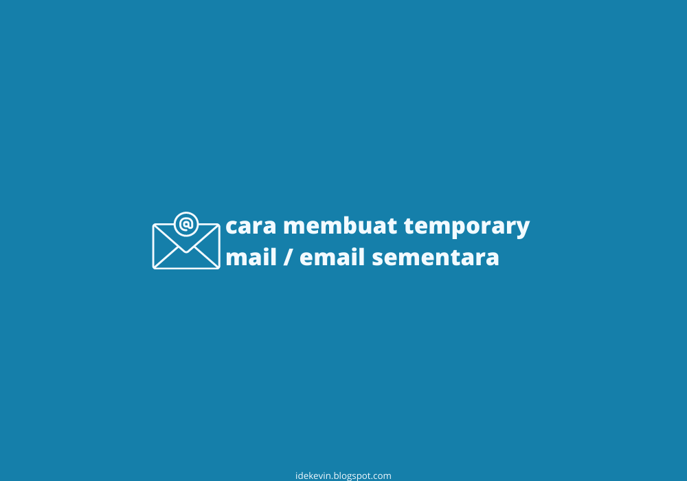 cara membuat temp mail