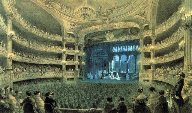 Meyerbeer's Robert le Diable at the Paris Opera (Salle Le Peletier) in 1832