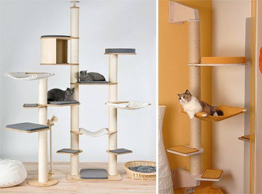92 Desain  Kandang  Kucing  Tingkat dari  Kayu  Besi dan 