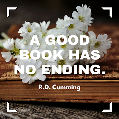 A good book has no ending. #books #readeveryday