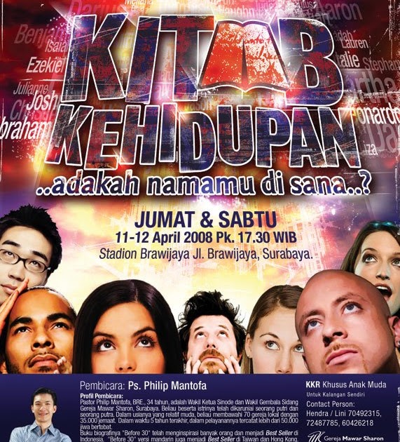 Renungan Harian Kita: Event : KKR Kitab Kehidupan Kata Renungan Harian Kita: Event : KKR Kitab Kehidupan Kata