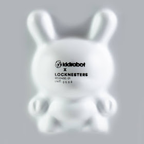 Puzzle Dunny No. 1 8” Art Figure by LOCKNESTERS x Kidrobot