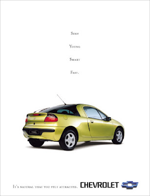 Advertising Sample Chevrolet Tigra