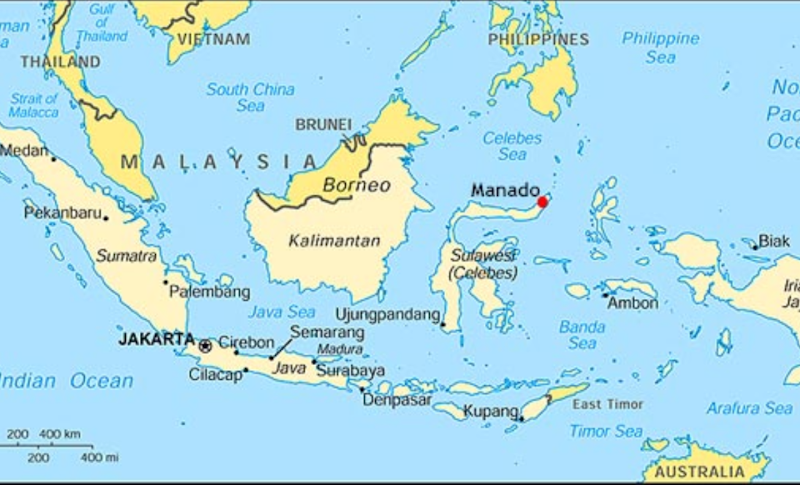Populer 25+ Insel Sulawesi Karte