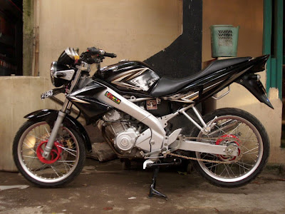 Modifikasi Motor Vixion Jari jari