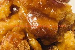 Bread Pudding W/ Caramel Sauce