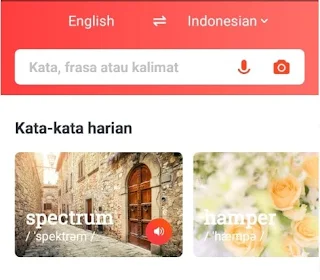 Daily word atau Kosa kata harian