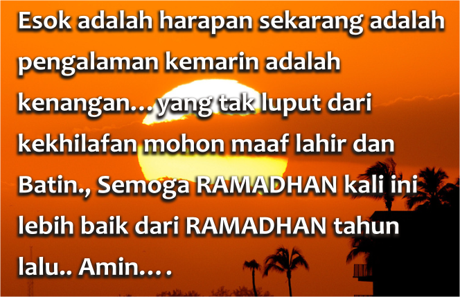 Sms Ucapan Kata Kata Menyambut Puasa Ramadhan 2014  Share 