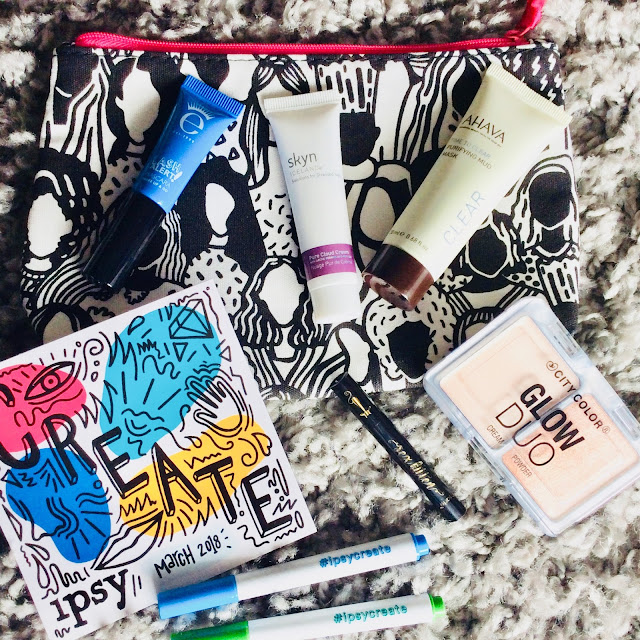 ipsy glam bag march 2018 creative