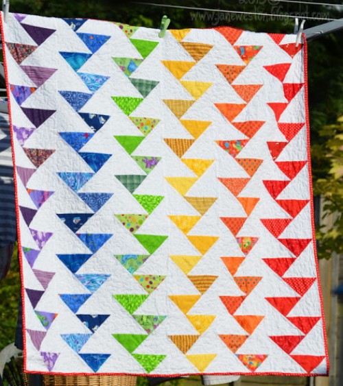 Rainbow Migrating Geese –Tutorial 