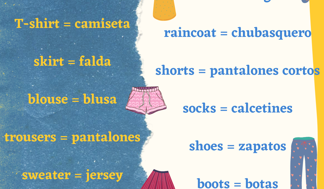 Aprende inglés: Clothes (La ropa)