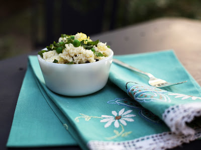 Mint Chevre Couscous